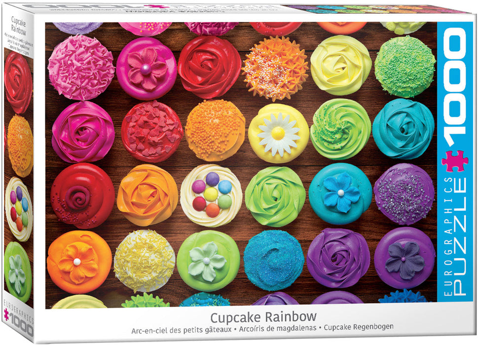 Puzzle: Sweet Rainbow & Party - Cupcake Rainbow - for just $18.99! 