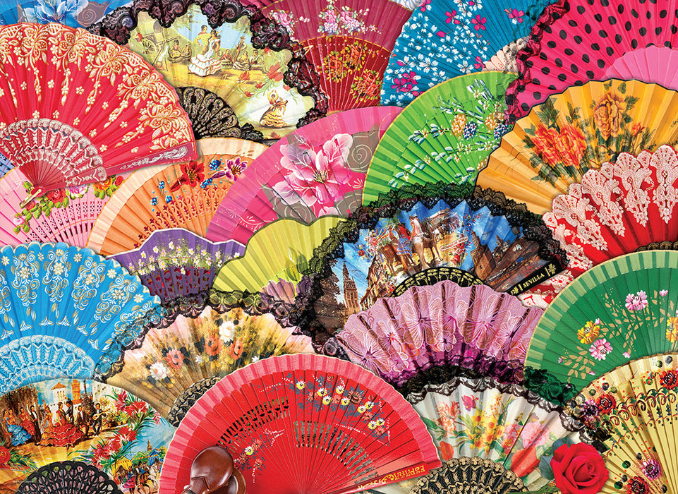 Puzzle: Colors of the World - Spanish Fans - for just $19.99! 