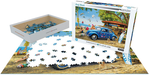 Puzzle: American Car Classics - VW Beetle Surf Shack - for just $19.99! 