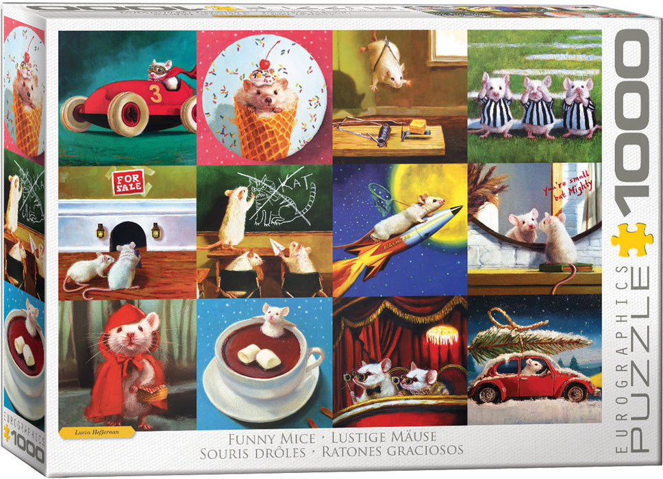 Puzzle: Artist Series - Funny Mice - for just $19.99! 