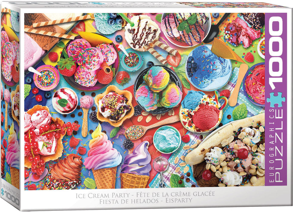 Puzzle: Sweet Rainbow & Party - Ice Cream Party - for just $18.99! 