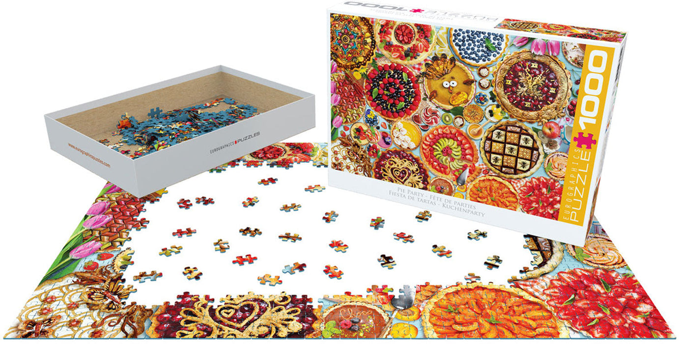 Puzzle: Sweet Rainbow & Party - Pies Table - for just $18.99! 