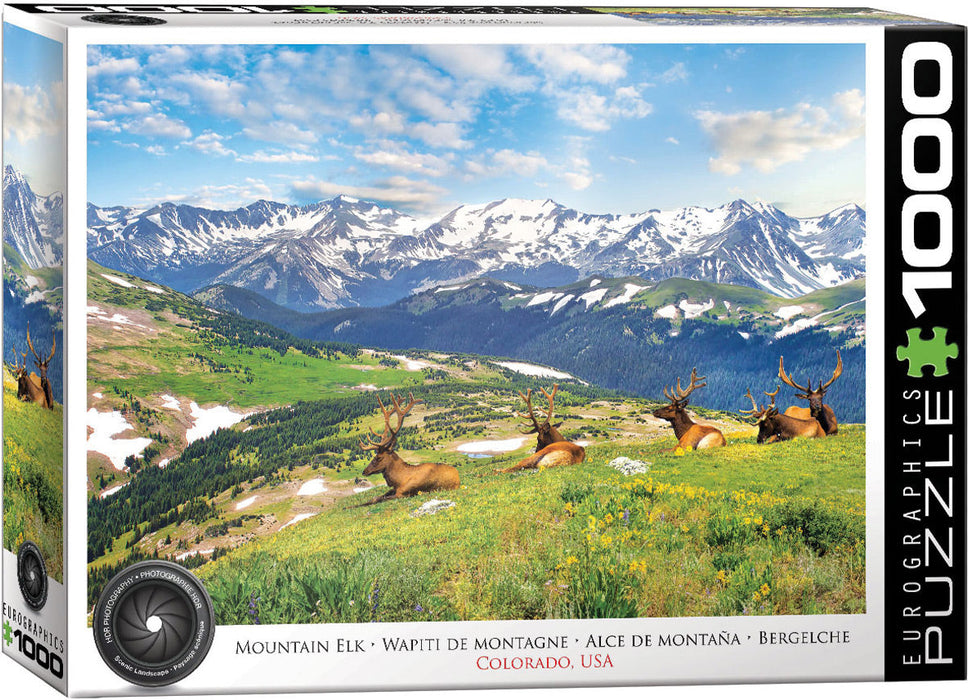 Puzzle: HDR Photography - Mountain Elks - for just $18.99! 