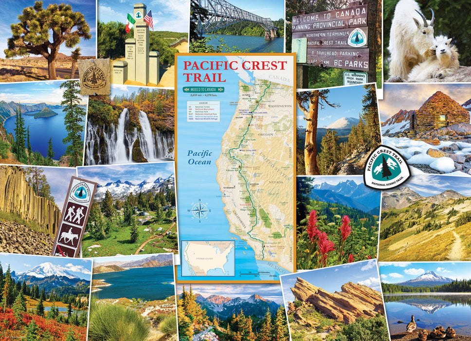 Puzzle: The Globetrotter Collection - Pacific Crest Trail - for just $19.99! 
