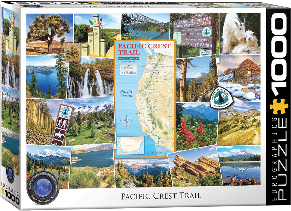 Puzzle: The Globetrotter Collection - Pacific Crest Trail - for just $19.99! 
