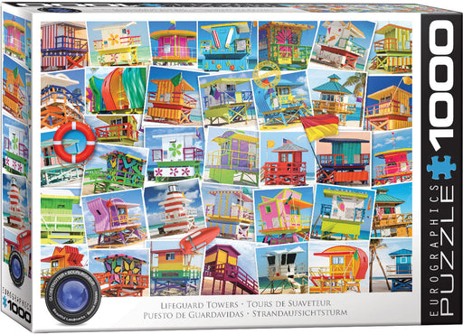Puzzle: The Globetrotter Collection - Lifeguard Posts - for just $19.99! 