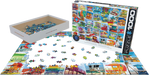 Puzzle: The Globetrotter Collection - Lifeguard Posts - for just $19.99! 