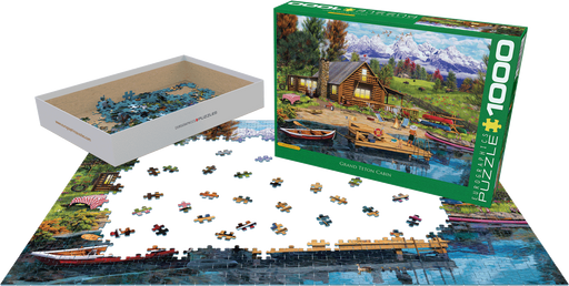 Puzzle: Artist Series - Grand Teton Cabin - for just $19.99! 