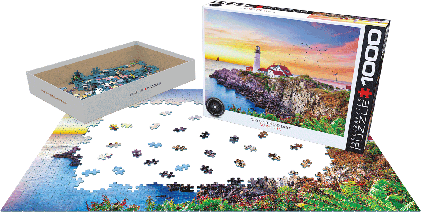 Puzzle: HDR Photography - Maine Lighthouse - for just $19.99! 