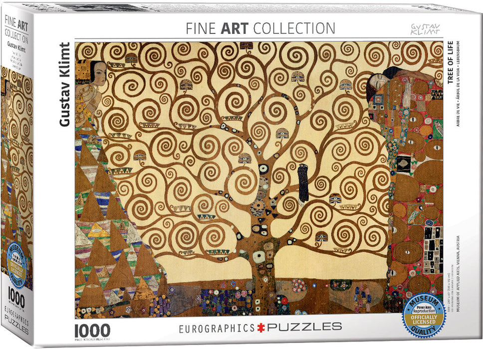 Puzzle: Fine Art Masterpieces - Tree of Life by Gustav Klimt - for just $19.99! 