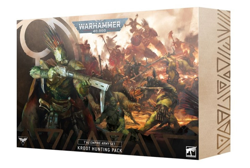 Warhammer 40k T'au Empire: Kroot Hunting Pack Army Box - for just $159.99! 