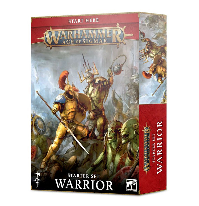 Warhammer: Age of Sigmar - Warrior Starter Set - for just $52! 