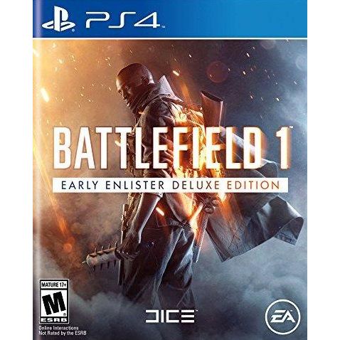 Battlefield 1: Early Enlister Deluxe Edition (Playstation 4) - Premium Video Games - Just $0! Shop now at Retro Gaming of Denver