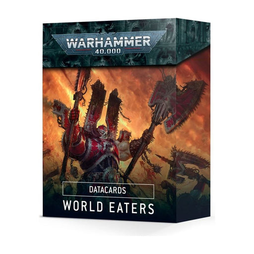 Warhammer 40K: World Eaters - Datacards - Premium Miniatures - Just $10.99! Shop now at Retro Gaming of Denver