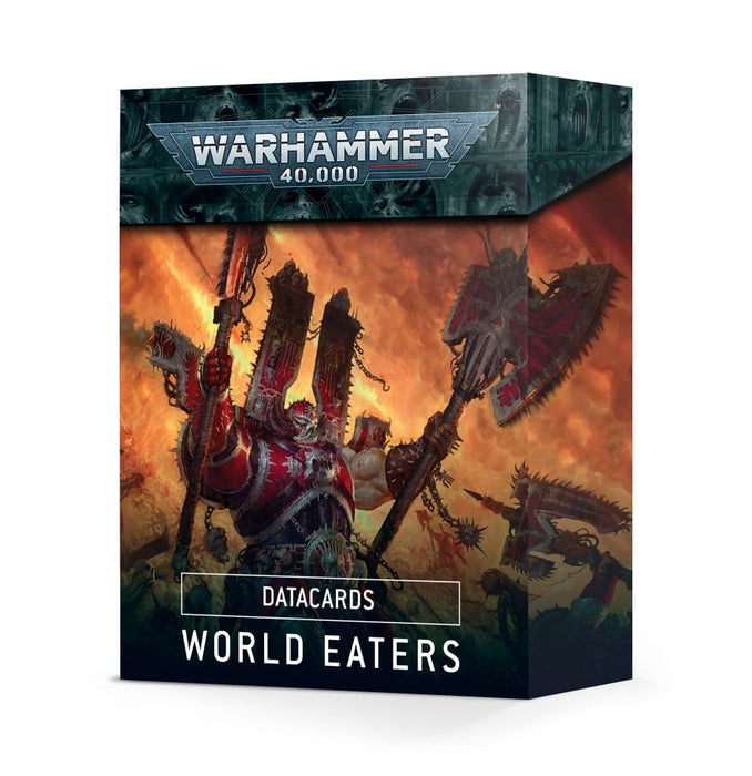 Warhammer 40K: World Eaters - Datacards - Just $29! Shop now at Retro Gaming of Denver