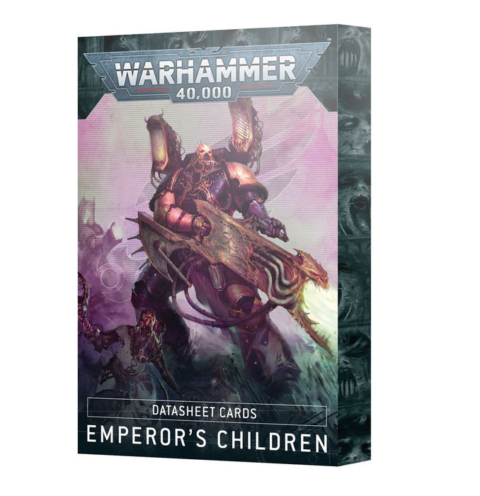 Warhammer 40K: Emperor's Children - Datasheet Cards - for just $35! 