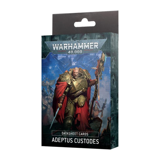 Warhammer 40K: Adeptus Custodes - Datasheet Cards - Just $35! Shop now at Retro Gaming of Denver