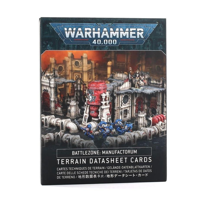 Warhammer 40K: Battlezone - Manufactorum Munitorum Datasheet Cards - Just $29! Shop now at Retro Gaming of Denver