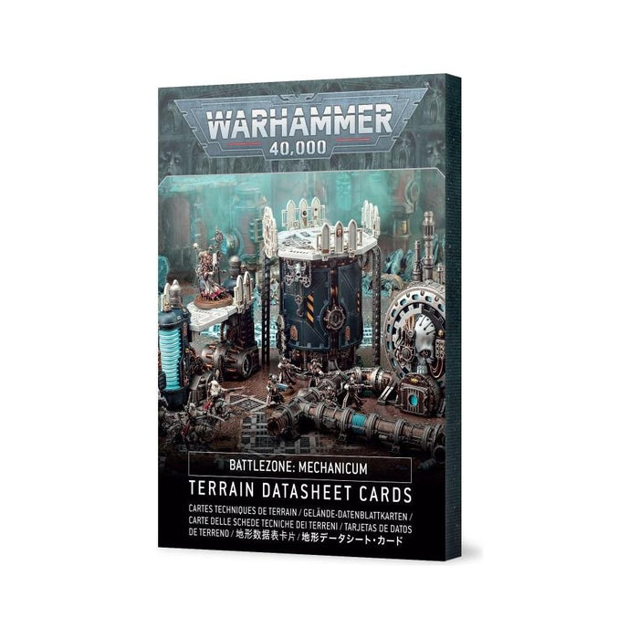 Warhammer 40K: Battlezone - Mechanicum – Terrain Datasheet Cards - Just $25! Shop now at Retro Gaming of Denver