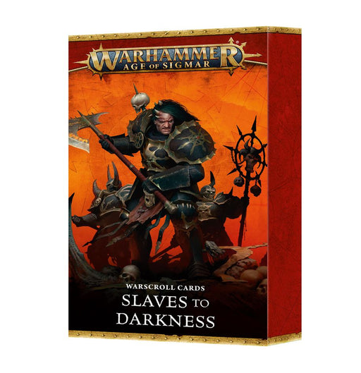 Warhammer: Slaves to Darkness – Warscroll Cards - Just $35! Shop now at Retro Gaming of Denver