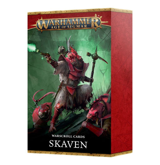 Warhammer: Skaven - Warscroll Cards - Just $35! Shop now at Retro Gaming of Denver