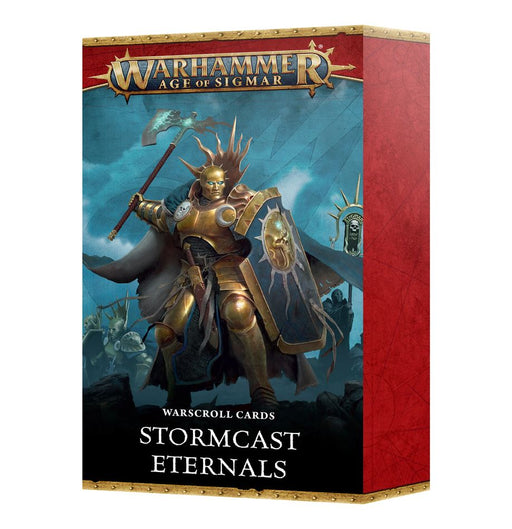 Warhammer: Age of Sigmar - Stormcast Eternals - Warscroll Cards - Just $35! Shop now at Retro Gaming of Denver