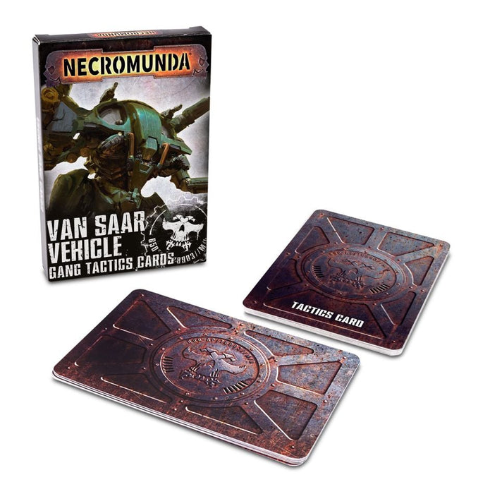 Necromunda: Van Saar Vehicle Gang Tactics Cards - for just $20! 