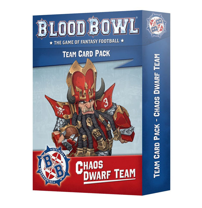 Blood Bowl: Chaos Dwarf Blood Bowl Team - Card Pack - for just $35! 
