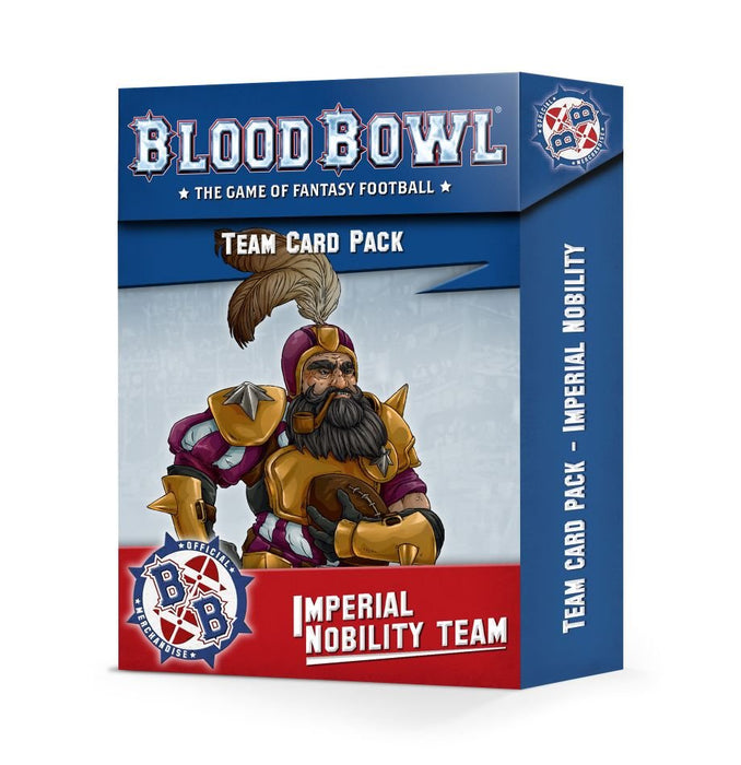 Blood Bowl: Imperial Nobility Team Card Pack - for just $27! 