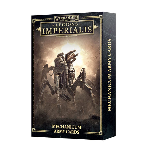 Warhammer Legions Imperialis: Mechanicum Army Cards - for just $28! 