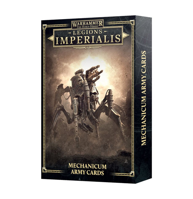 Warhammer Legions Imperialis: Mechanicum Army Cards - for just $28! 