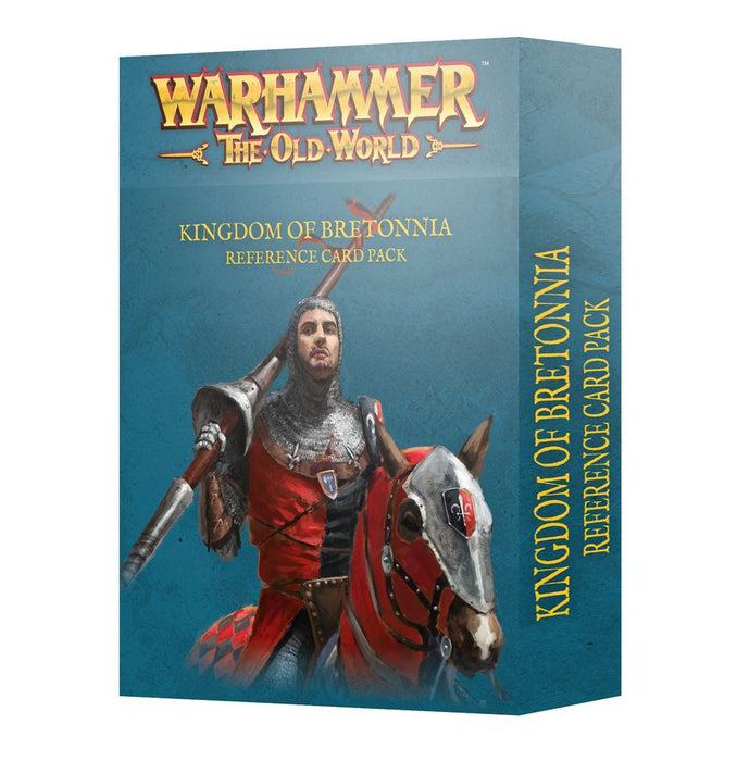 Warhammer: The Old World Reference Card Pack - Kingdom of Bretonnia - for just $27! 