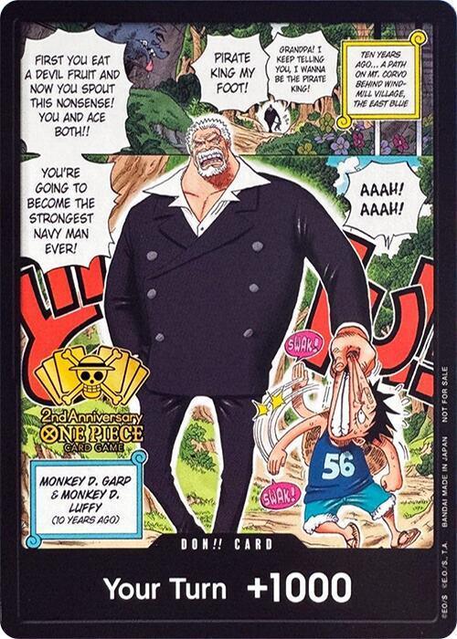 DON!! Card (2nd Anniversary Tournament) [One Piece Promotion Cards] - for just $2.10! 