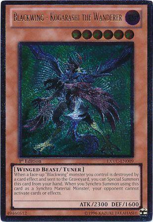 Blackwing - Kogarashi the Wanderer [EXVC-EN009] Ultimate Rare - for just $1.45! 