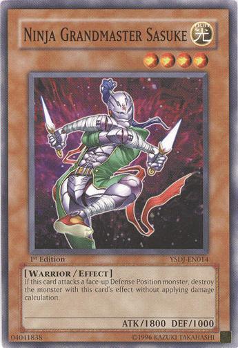 Ninja Grandmaster Sasuke [YSDJ-EN014] Common - for just $0.50! 