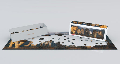 Puzzle: Panoramic Puzzles - Big Cats - for just $19.99! 