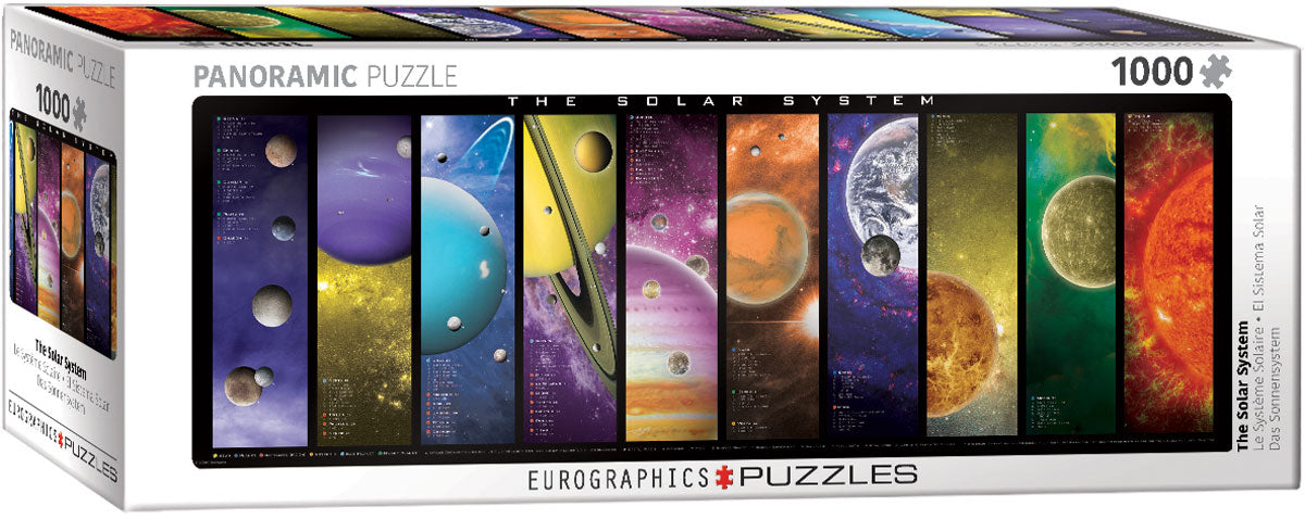Puzzle: Panoramic Puzzles - The Solar System - for just $19.99! 