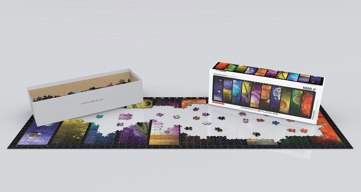 Puzzle: Panoramic Puzzles - The Solar System - for just $19.99! 