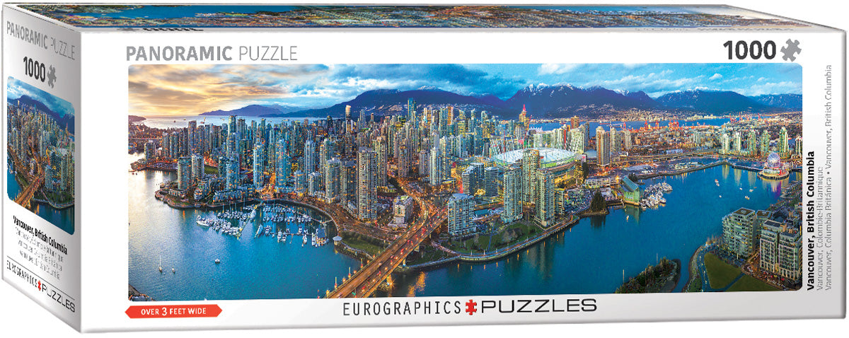 Puzzle: Panoramic Puzzles - Vancouver - for just $19.99! 