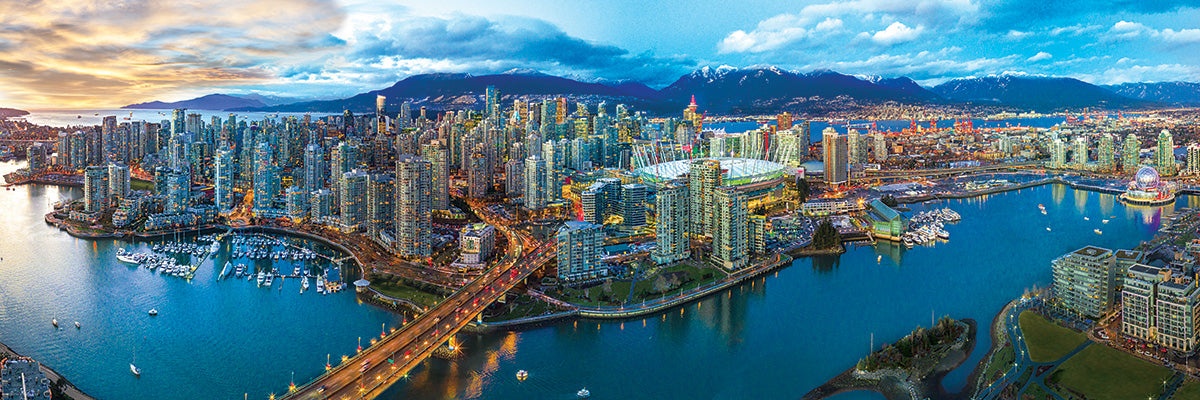 Puzzle: Panoramic Puzzles - Vancouver - for just $19.99! 