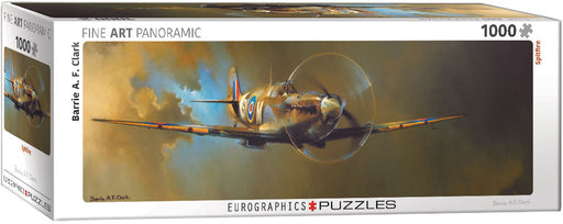 Puzzle: Panoramic Puzzles - Spitfire by Barrie AF Clark - for just $19.99! 