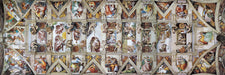 Puzzle: Panoramic Puzzles - The Sistine Chapel Ceiling by Michelangelo - for just $19.99! 