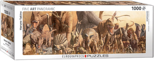 Puzzle: Panoramic Puzzles - Dinosaurs by Haruo Takino - for just $19.99! 