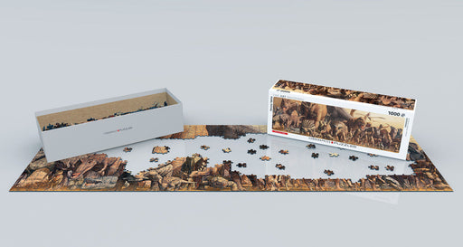 Puzzle: Panoramic Puzzles - Dinosaurs by Haruo Takino - for just $19.99! 