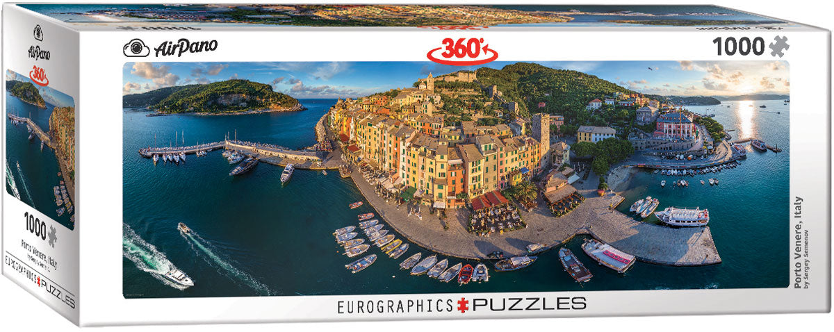 Puzzle: Panoramic Puzzles - Porto Venere, Italy - for just $19.99! 