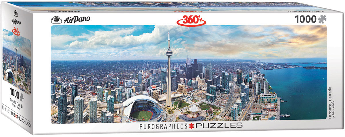 Puzzle: Panoramic Puzzles - Toronto Canada - for just $19.99! 