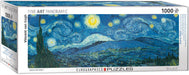 Puzzle: Panoramic Puzzles - Starry Night Panorama (Expanded from original) by Vincent van Gogh - for just $19.99! 