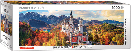 Puzzle: Photography Panoramic - Neuschwanstein Castle in Autumn - for just $19.99! 