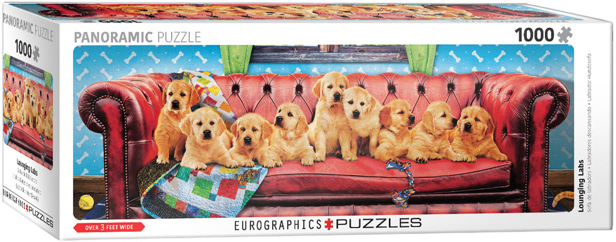 Puzzle: Panoramic Puzzles - Lounging Labs - for just $19.99! 