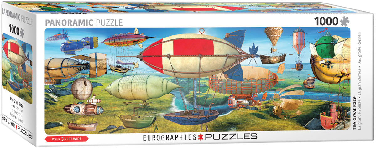 Puzzle: Panoramic Puzzles - The Great Race - for just $19.99! 